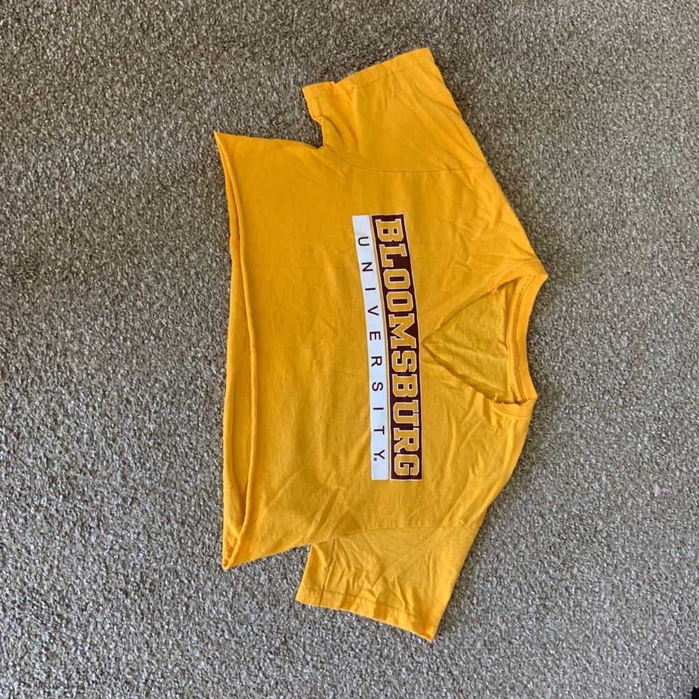 Bloomsburg University cropped top